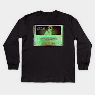 Super Famicom Lain - Ver. 5 Kids Long Sleeve T-Shirt